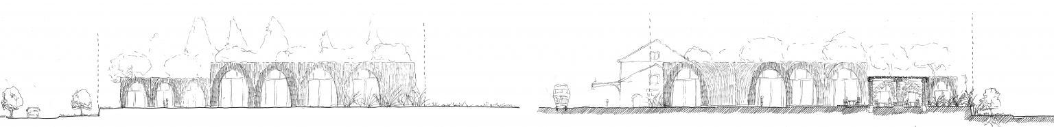 Planche recherche - mudhif - bagnères-de-luchon - fibres - miscanthus - roseau