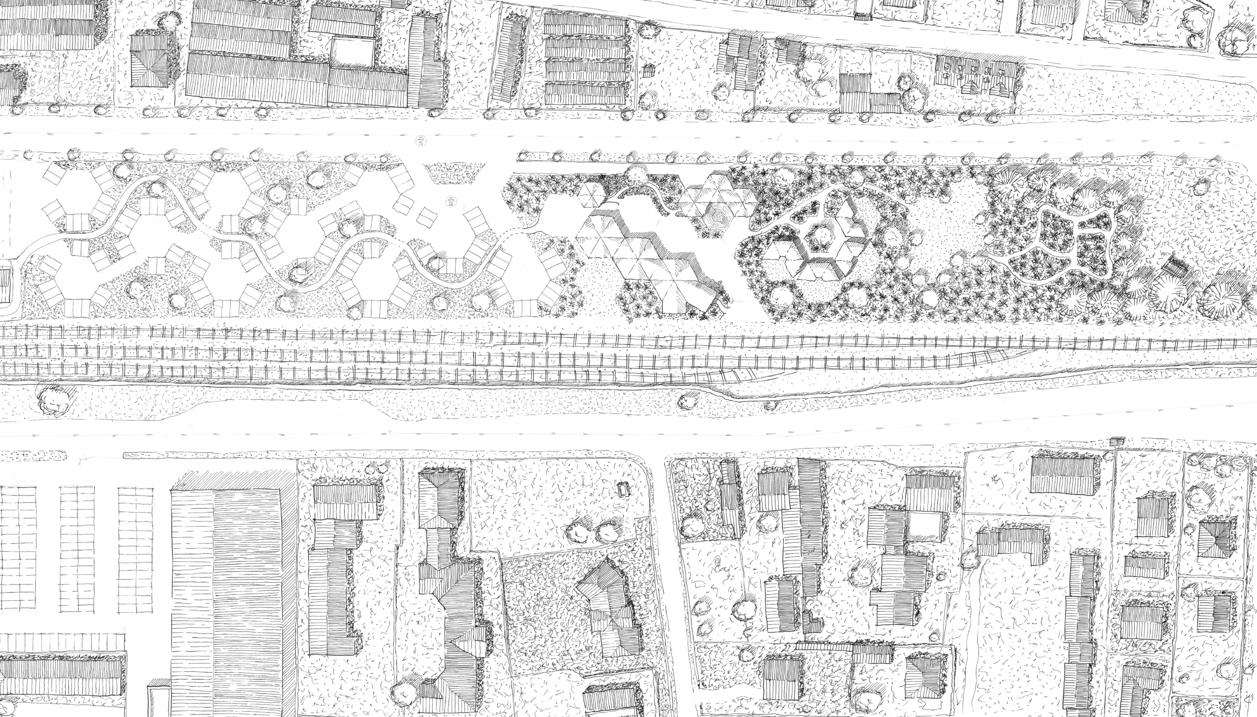 Planche recherche - mudhif - bagnères-de-luchon - fibres - miscanthus - roseau